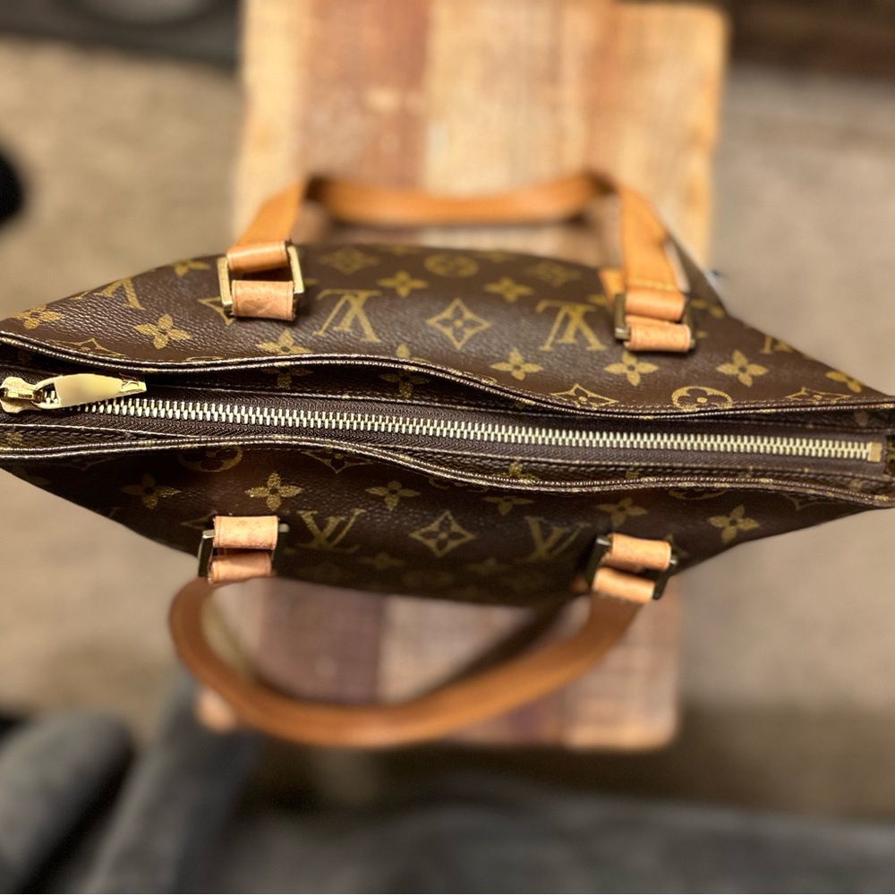 Authentic Louis Vuitton Cabas Piano Shoulder Bag Monogram Canvas + COA Included - Picture 15 of 16